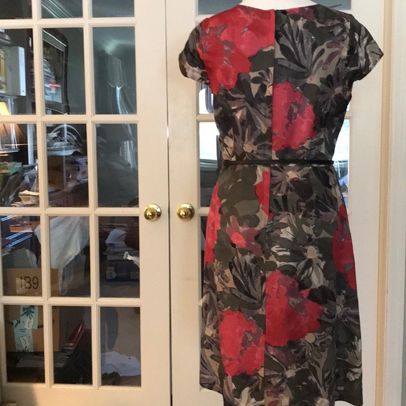 Rayon and silk dress - Picture 3 of 4